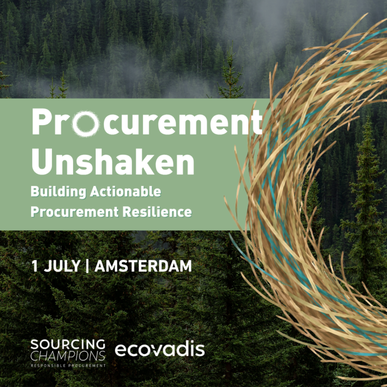 procurement unshaken risk sustainable procurement workshop